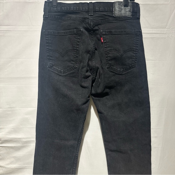 Levi’s 505 Men’s Regular Fit Black Denim 32x34 - Picture 3 of 10